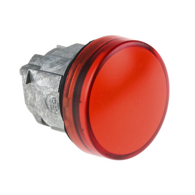 Schneider Electric Red Pilot Light Head, 22mm Cutout Harmony XB4 Series