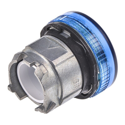 Schneider Electric Blue Pilot Light Head, 22mm Cutout Harmony XB4 Series