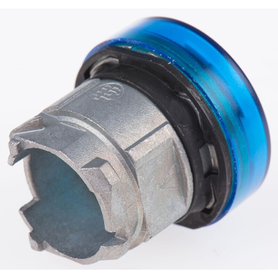 Schneider Electric Blue Pilot Light Head, 22mm Cutout Harmony XB4 Series