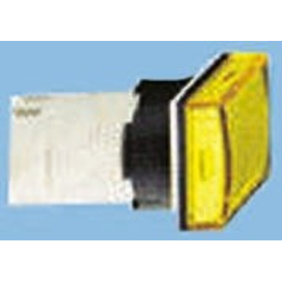 Schneider Electric Yellow Pilot Light Head, 16mm Cutout Harmony XB6 Series