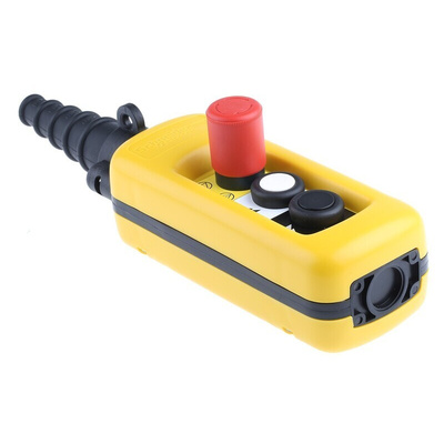 1NC/2NO Slow Brake Push Button Pendant Station