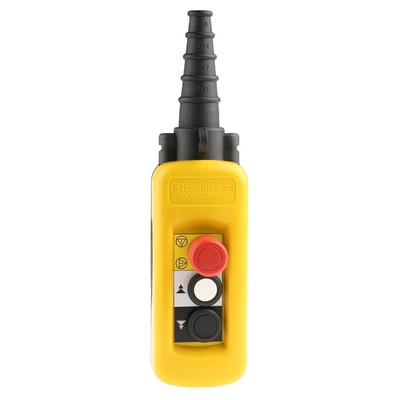 1NC/2NO Slow Brake Push Button Pendant Station