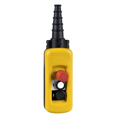1NC/2NO Slow Brake Push Button Pendant Station