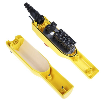 NC Emergency Stop Push Button, NO/NC First & Second Push Button Push Button Pendant Station