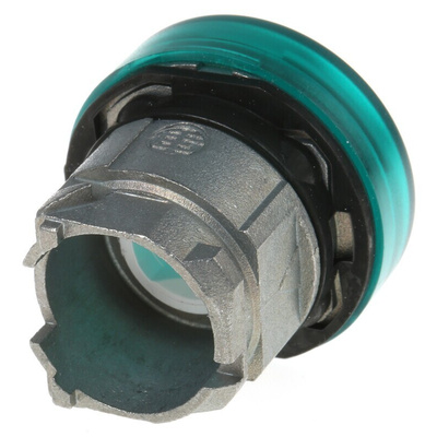 Schneider Electric Green Pilot Light Head, 22mm Cutout Harmony XB4 Series
