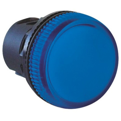 Allen Bradley Blue Pilot Light Head, 22mm Cutout 800F Series
