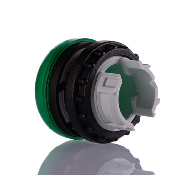 Eaton Green Pilot Light Head, 22.5mm Cutout M22 Series