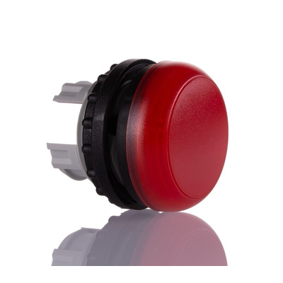 Eaton Red Pilot Light Head, 22.5mm Cutout M22 Series
