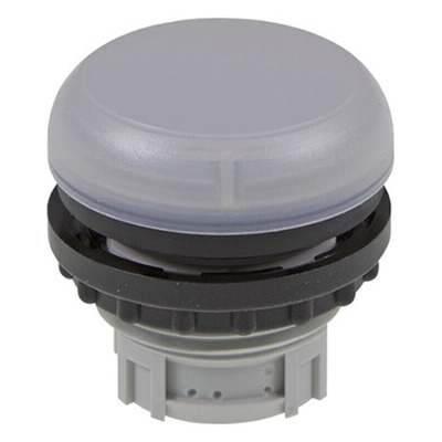 Eaton White Pilot Light Head, 22.5mm Cutout M22 Series