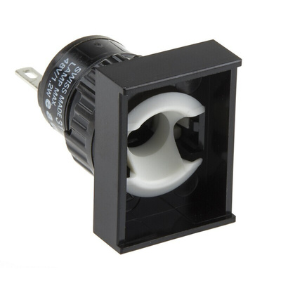 EAO, 31, Panel Mount LED Pilot Light, 16mm Cutout, IP40, Rectangular