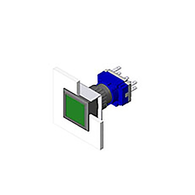 EAO Illuminated Push Button Switch for Use with Series 61 Switches