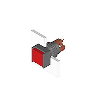 EAO Illuminated Push Button Switch for Use with Series 51 Switches
