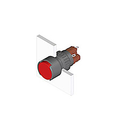 EAO Illuminated Push Button Switch for Use with Series 51 Switches