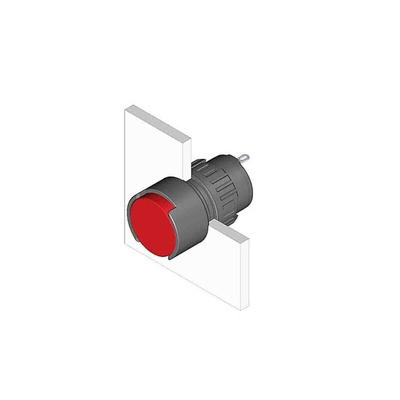 EAO, 51 Pilot Light, IP65, 48V