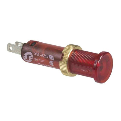 Schneider Electric, Harmony XVL Red LED Pilot Light, 8mm Cutout, IP40, IP65, 12V