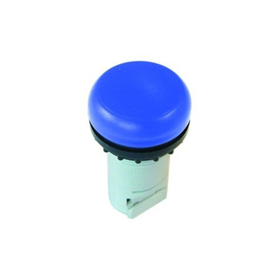 Eaton, Moeller, Panel Mount Blue Indicator, 22.5mm Cutout, IP66, IP67, IP69K, Round, 250V