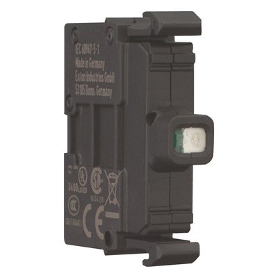 Eaton, RMQ Titan M22 White LED Pilot Light, 22mm Cutout, IP69K, Round, 12 → 30V ac/dc