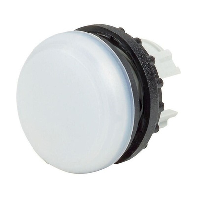 Eaton, RMQ Titan M22 White LED Pilot Light, 22mm Cutout, IP69K, Round, 12 → 30V ac/dc