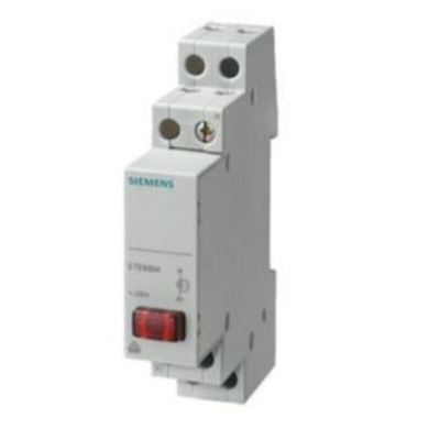 Siemens Red Indicator, IP20, Square, 230V ac