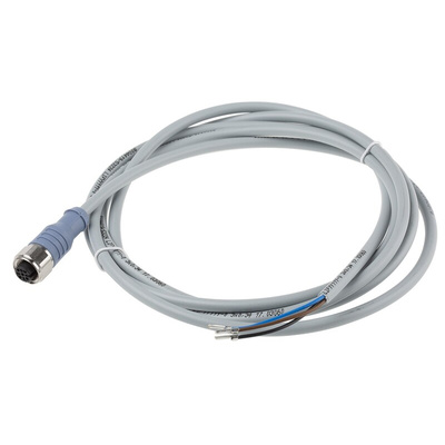 Turck BI8U Series Inductive Barrel-Style Proximity Sensor, M18 x 1, 8 mm Detection, PNP Output, 10 → 30 V dc,
