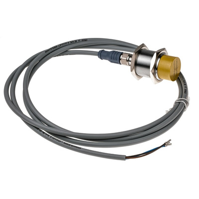 Turck NI30U Series Inductive Barrel-Style Proximity Sensor, M30 x 1.5, 30 mm Detection, PNP Output, 10 → 30 V