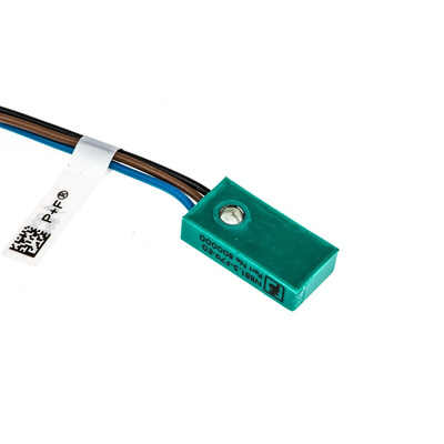 Pepperl + Fuchs Inductive Block-Style Proximity Sensor, 1.5 mm Detection, NPN Output, 5 → 30 V dc, IP67