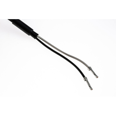 ifm electronic Inductive Barrel-Style Proximity Sensor, M18 x 1, 5 mm Detection, 10 → 55 V dc, IP67