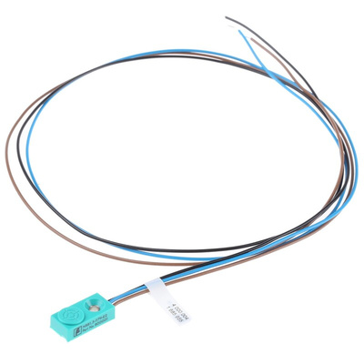 Pepperl + Fuchs Inductive Block-Style Proximity Sensor, 1.5 mm Detection, PNP Output, 5 → 30 V dc, IP67