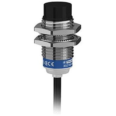 Telemecanique Sensors Inductive Barrel-Style Proximity Sensor, M18 x 1, 16 mm Detection, PNP Output, 12 → 24 V