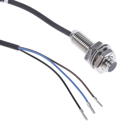 BALLUFF Inductive Barrel-Style Proximity Sensor, M8 x 1, 1.5 mm Detection, PNP Output, 10 → 30 V dc, IP68