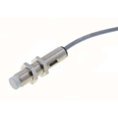 RS PRO Capacitive Barrel-Style Proximity Sensor, M12 x 1, 4 mm Detection, PNP Output, 10 → 30 V dc, IP67