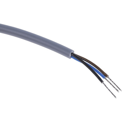 Baumer Inductive Barrel-Style Proximity Sensor, M12 x 1, 4 mm Detection, PNP Output, 10 → 30 V dc, IP67