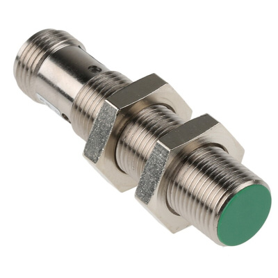 Baumer Inductive Barrel-Style Proximity Sensor, M12 x 1, 4 mm Detection, PNP Output, 10 → 30 V dc, IP67