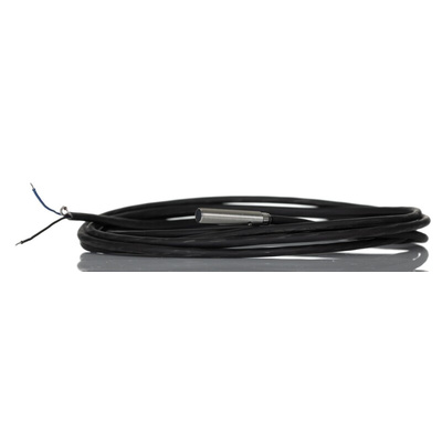 RS PRO Inductive Barrel-Style Proximity Sensor, M5 x 0.5, 1.5 mm Detection, PNP Output, 10 → 30 V dc, IP67