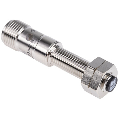 RS PRO Inductive Barrel-Style Proximity Sensor, M8 x 1, 2 mm Detection, PNP Output, 10 → 30 V dc, IP68