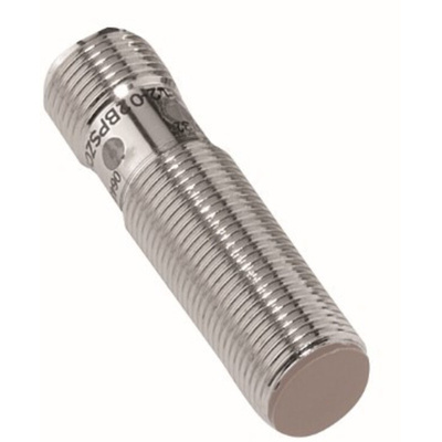 RS PRO Inductive Barrel-Style Proximity Sensor, M12 x 1, 4 mm Detection, PNP Output, 10 → 30 V dc, IP68