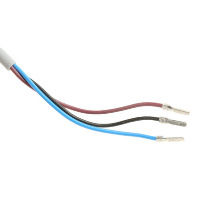 Pepperl + Fuchs Inductive Barrel-Style Proximity Sensor, M5 x 0.5, 0.8 mm Detection, NPN Output, 10 → 30 V dc,