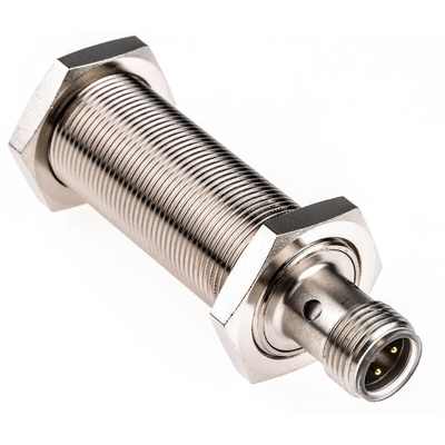 Pepperl + Fuchs Inductive Barrel-Style Proximity Sensor, M18 x 1, 5 mm Detection, PNP Output, 5 → 36 V dc, IP68