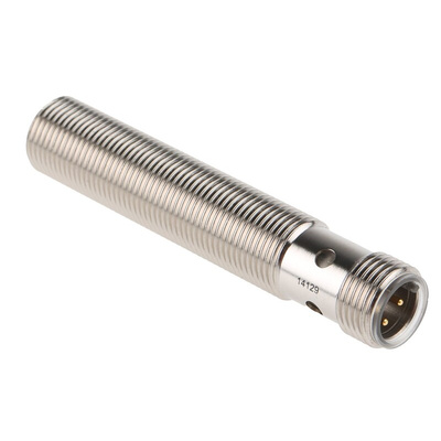 Pepperl + Fuchs Inductive Barrel-Style Proximity Sensor, M12 x 1, 4 mm Detection, NPN Output, 5 → 36 V dc, IP68