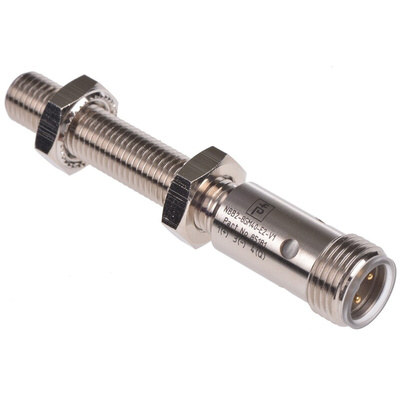 Pepperl + Fuchs Inductive Barrel-Style Proximity Sensor, M8 x 1, 2 mm Detection, PNP Output, 10 → 30 V dc, IP67