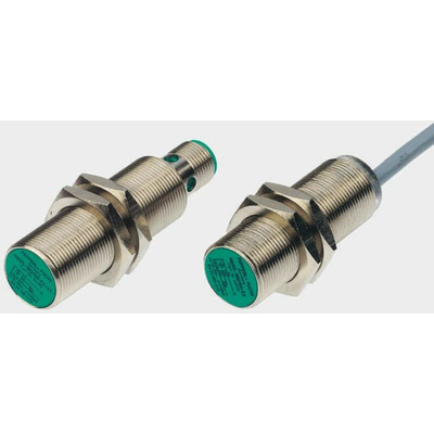 Pepperl + Fuchs Inductive Barrel-Style Proximity Sensor, M30 x 1.5, 10 mm Detection, NPN Output, 5 → 36 V dc,