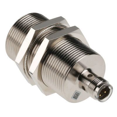 Pepperl + Fuchs Inductive Barrel-Style Proximity Sensor, M30 x 1.5, 10 mm Detection, PNP Output, 5 → 36 V dc,