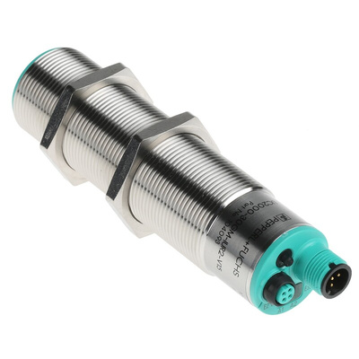 Pepperl + Fuchs Ultrasonic Barrel-Style Proximity Sensor, M30 x 1.5, 80 → 2000 mm Detection, Analogue Output, 10