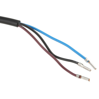 Pepperl + Fuchs Inductive Barrel-Style Proximity Sensor, M8 x 1, 2 mm Detection, NPN Output, 10 → 30 V dc, IP67