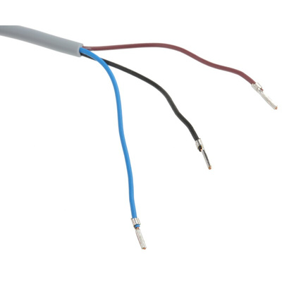 Pepperl + Fuchs Inductive Barrel-Style Proximity Sensor, M12 x 1, 4 mm Detection, PNP Output, 5 → 36 V dc, IP68