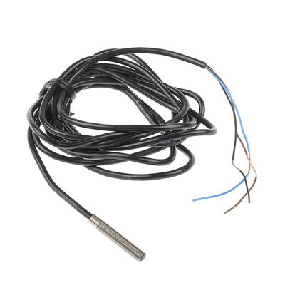 Telemecanique Sensors Inductive Barrel-Style Proximity Sensor, M5 x 0.5, 1 mm Detection, PNP Output, 5 → 24 V