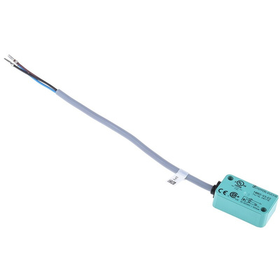Pepperl + Fuchs Inductive Block-Style Proximity Sensor, 2 mm Detection, PNP Output, 10 → 30 V dc, IP67