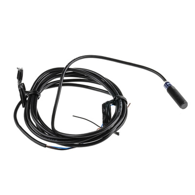 Telemecanique Sensors Inductive Barrel-Style Proximity Sensor, M8 x 1, 2.5 mm Detection, PNP Output, 12 → 24 V