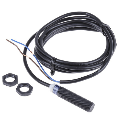Telemecanique Sensors Inductive Barrel-Style Proximity Sensor, M12 x 1, 4 mm Detection, 20 → 264 V ac/dc, IP68