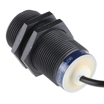 Telemecanique Sensors Inductive Barrel-Style Proximity Sensor, M30 x 1.5, 15 mm Detection, 20 → 264 V ac/dc, IP68